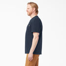 Heavyweight Short Sleeve Henley T-Shirt - Dark Navy &#40;DN&#41;