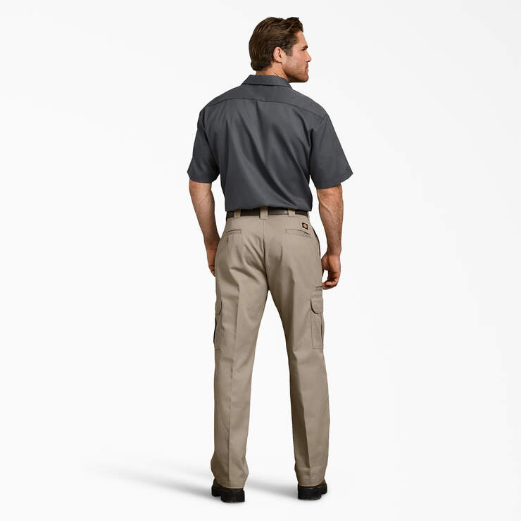 FLEX Relaxed Fit Cargo Pants - Desert Sand (DS) image number 5