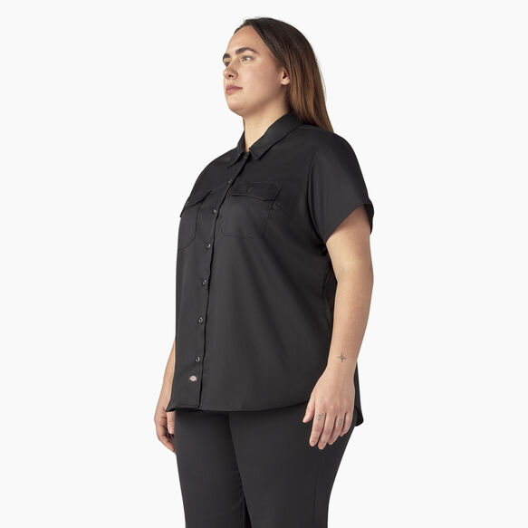 Women&#39;s Plus 574 Original Work Shirt - Black &#40;BSK&#41;