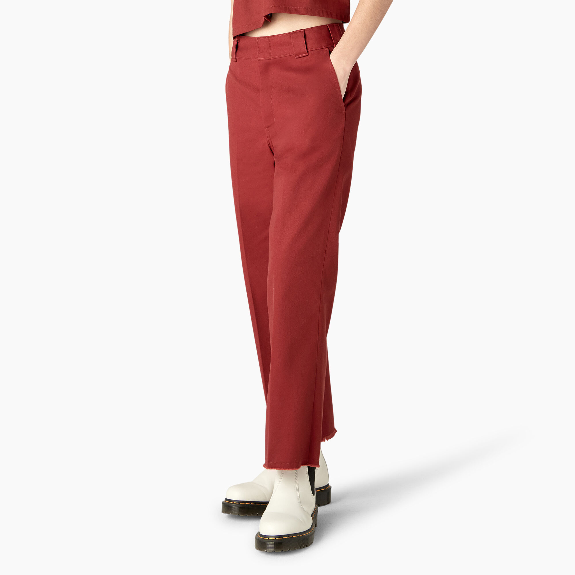 Women s Regular Fit Cropped Pants Dickies US