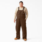 Sanded Duck Insulated Bib Overalls - Timber Brown &#40;TB&#41;