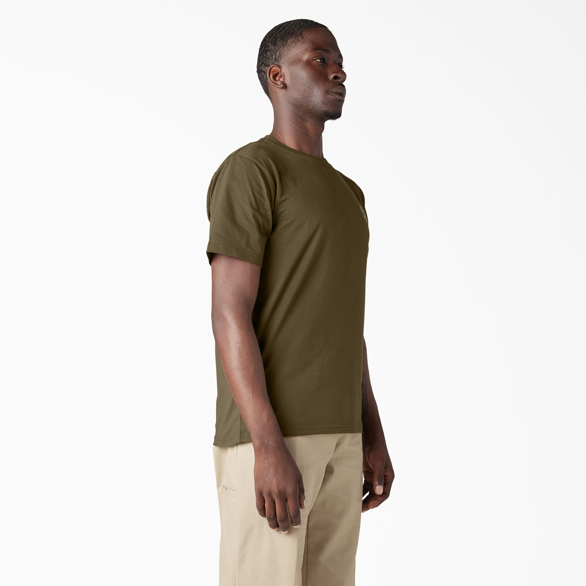 Dark olive t sales shirt