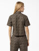 Women&#39;s Silver Firs Cropped Short Sleeve Shirt - Leopard Print &#40;LPT&#41;