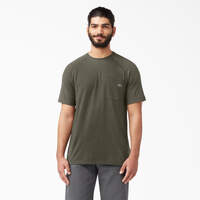 Cooling Short Sleeve Pocket T-Shirt - Moss Green (MS)
