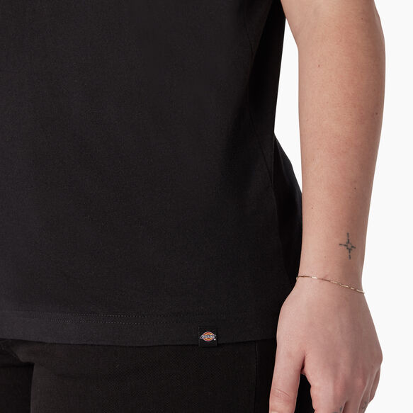 Women&#39;s Plus Heavyweight Workwear Graphic T-Shirt - Black &#40;KBK&#41;