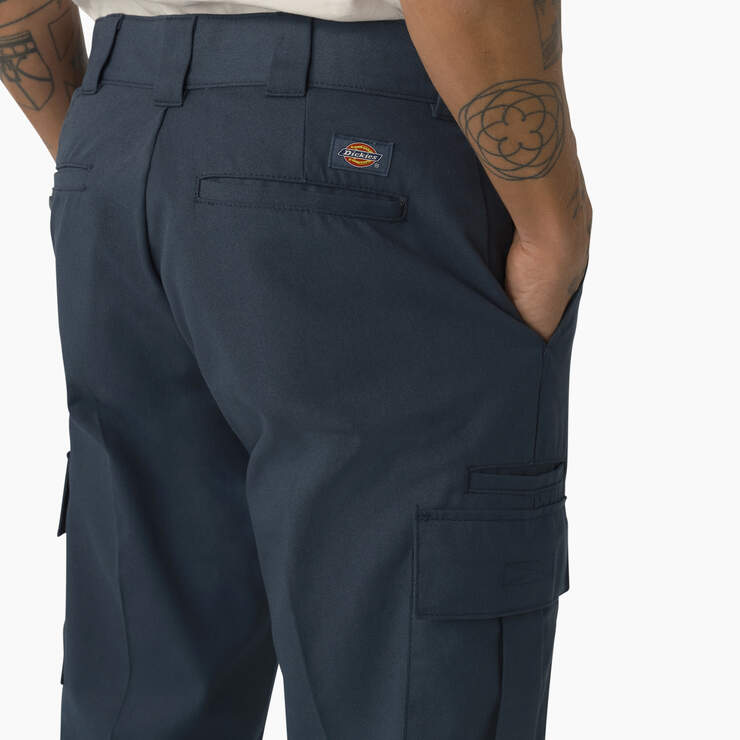 Regular Fit Cargo Pants - Airforce w/ Contrast Stitching (CSA) image number 8