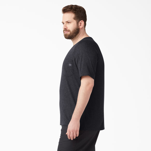Cooling Short Sleeve Pocket T-Shirt - Heather Black &#40;KBH&#41;