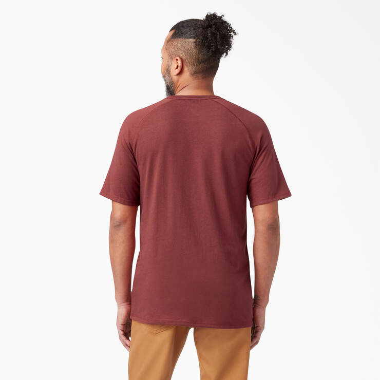 Cooling Short Sleeve Pocket T-Shirt - Cane Red (CN) image number 2