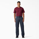 Loose Fit Double Knee Work Pants - Dark Navy &#40;DN&#41;