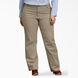 Women&#39;s Plus Relaxed Fit Straight Leg Pants - Desert Khaki &#40;DS&#41;