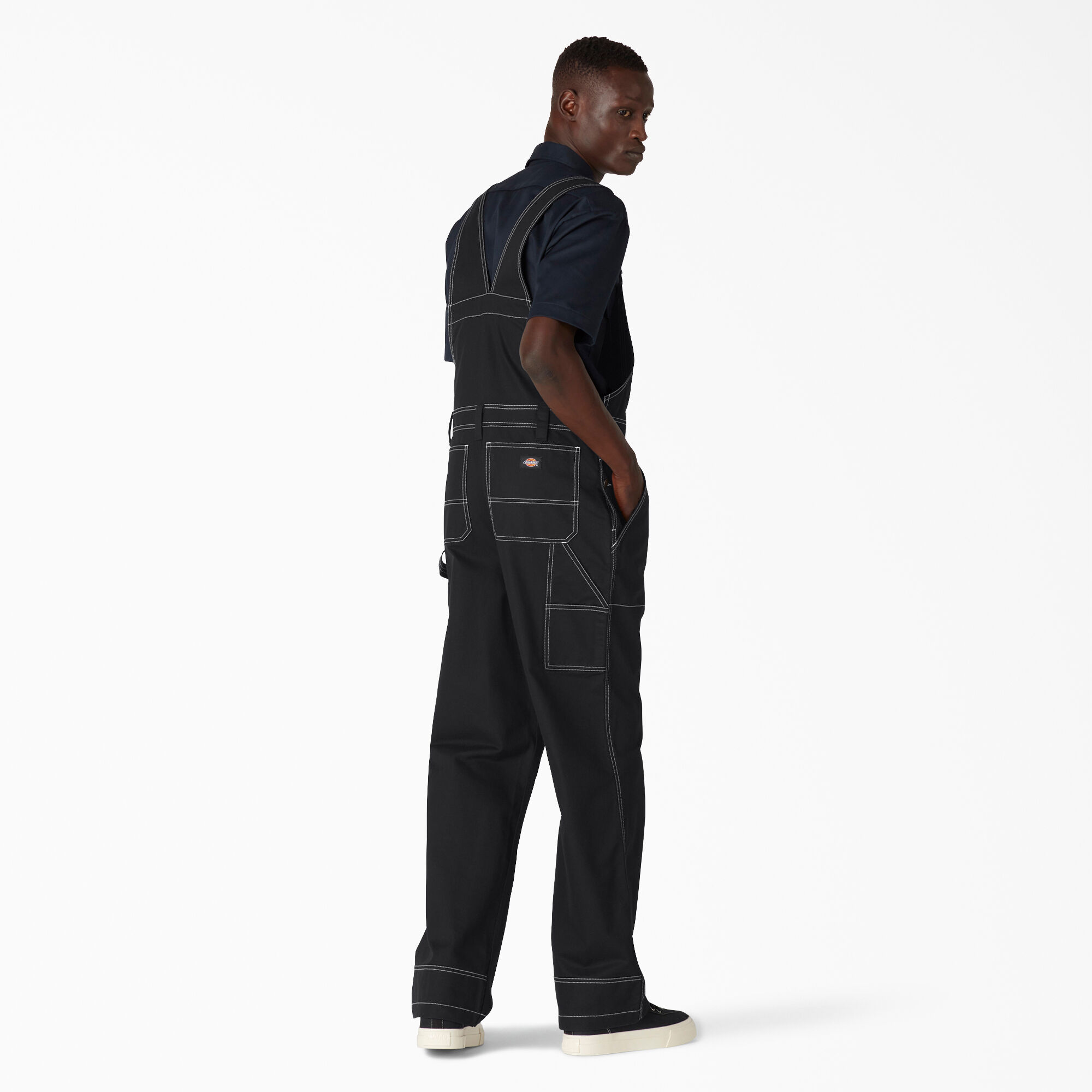 Black 2025 dickies overalls