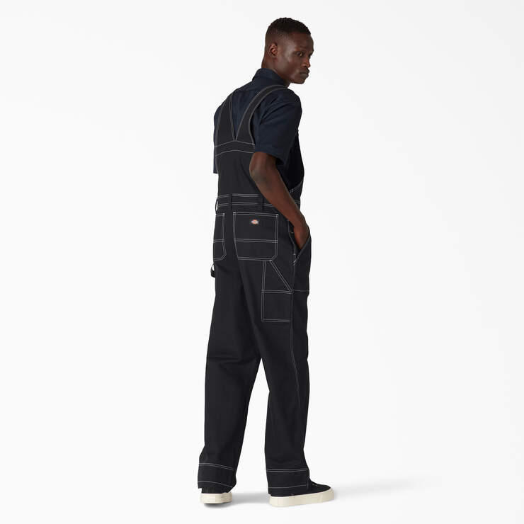 Reworked Utility Bib Overalls - Black (BKX) image number 4