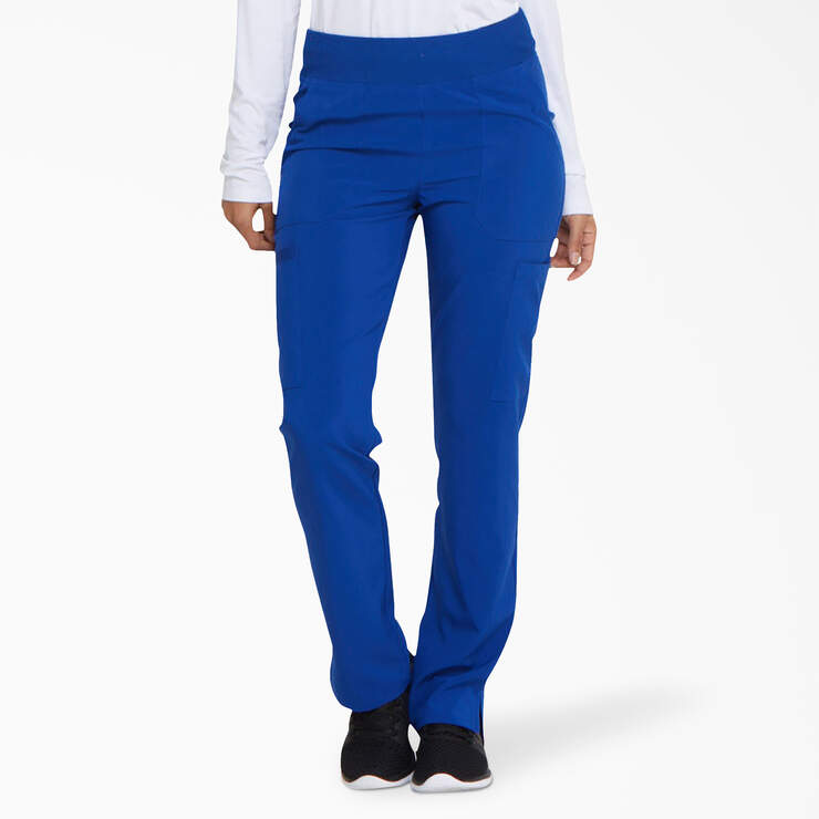 Women's EDS Essentials Cargo Scrub Pants - Galaxy Blue (GBL) image number 1