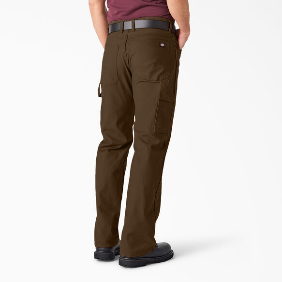 Relaxed Fit Straight Leg Heavyweight Duck Carpenter Pants - Timber Brown &#40;RTB&#41;