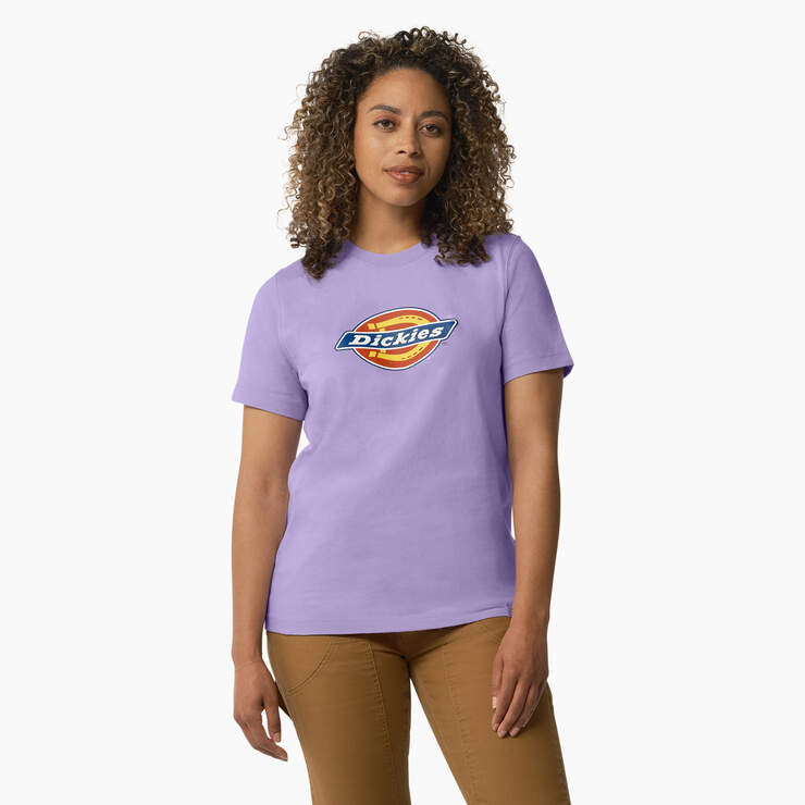 Women's Heavyweight Logo T-Shirt - Purple Rose (UR2) image number 1