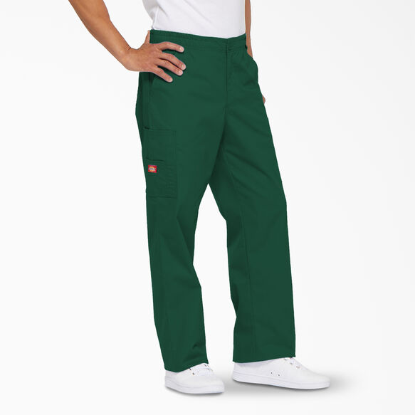 Men&#39;s EDS Signature Cargo Scrub Pants - Hunter Green &#40;HTR&#41;