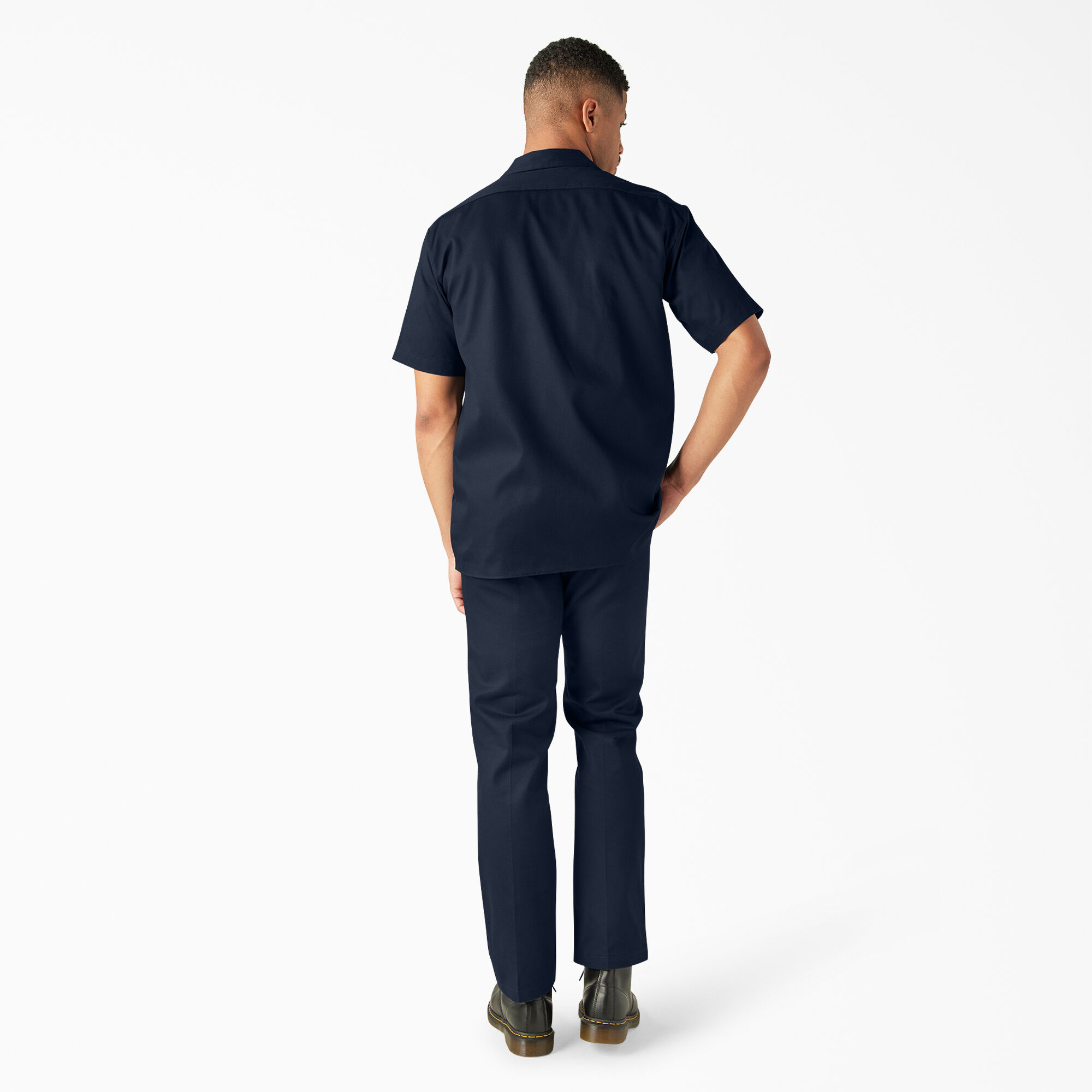 Men s FLEX Relaxed Fit Short Sleeve Work Shirt Dickies US