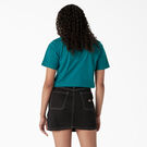 Women&#39;s Zebra Graphic Cropped T-Shirt - Deep Lake &#40;DL2&#41;
