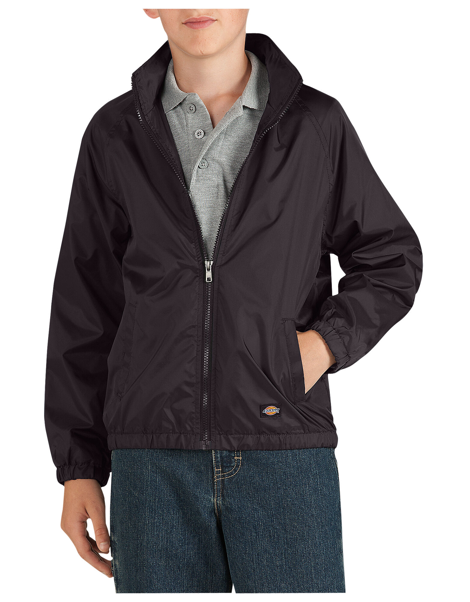 Kids Nylon Jackets , Black L | Unisex 
