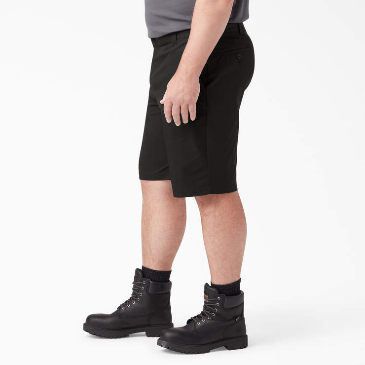 Cooling Active Waist Shorts, 11" - Black (BK) image number 6