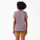 Women&#39;s Heavyweight Short Sleeve Pocket T-Shirt - Lilac &#40;LC&#41;