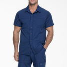 Men&rsquo;s Dynamix Button Front Collar Shirt - Navy Blue &#40;NVY&#41;