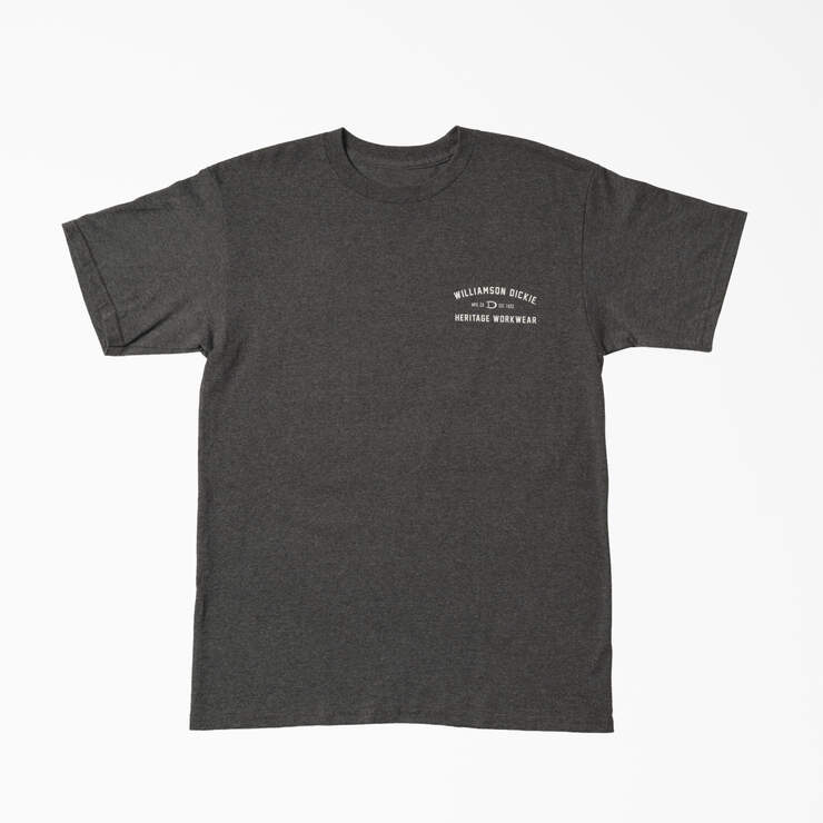 W.D. Heritage Workwear Graphic T-Shirt - Gray Heather (GYH) image number 1