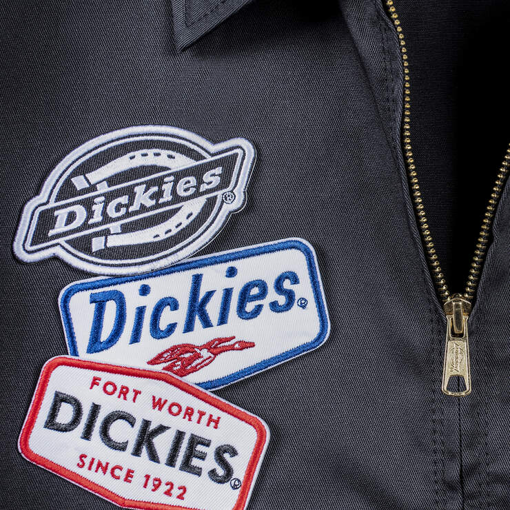 Dickies Logo Iron-on Patches, 3-Pack - Assorted Colors (QA) image number 2