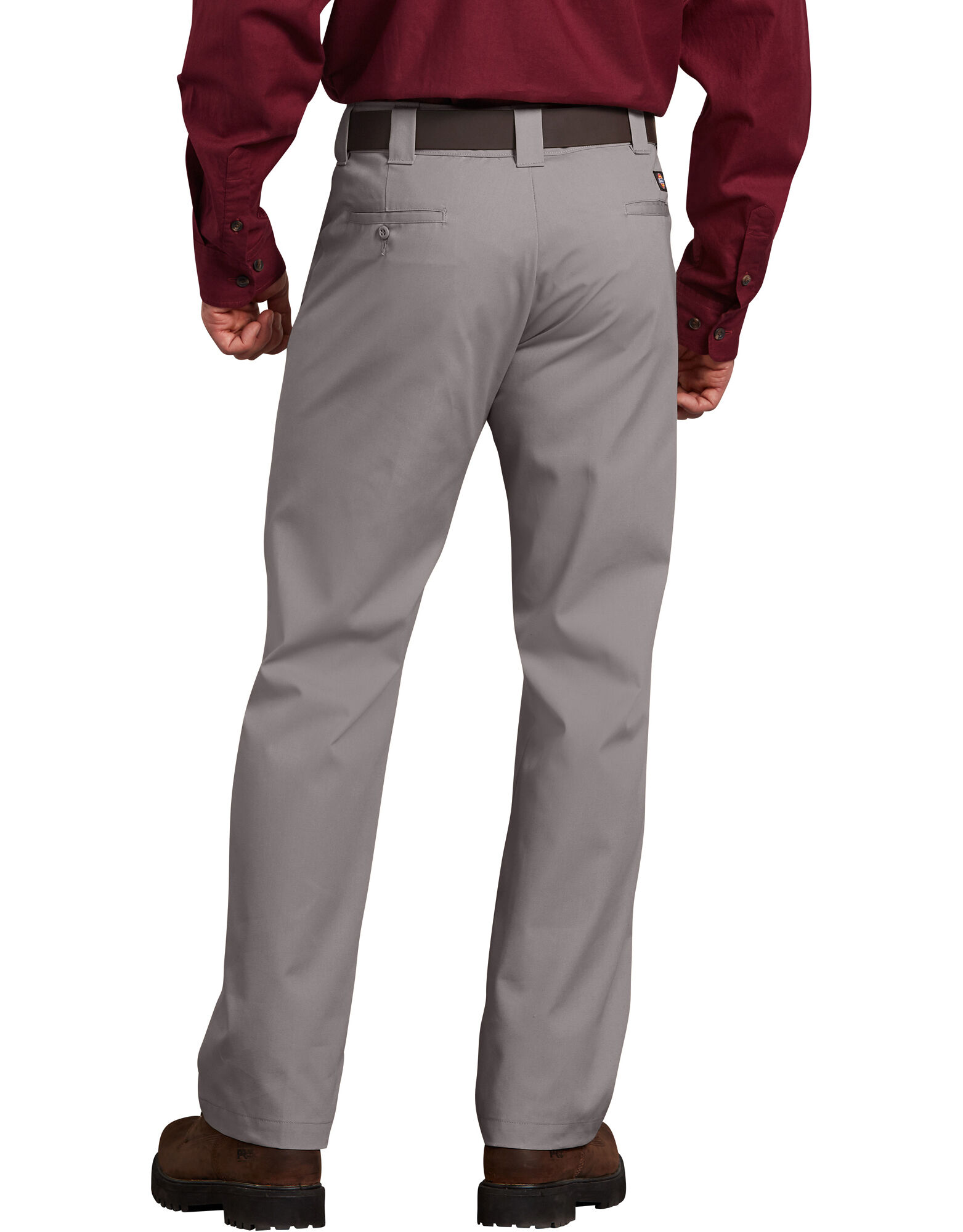 Slim straight fit poplin work pants new arrivals