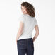 Women&#39;s Short Sleeve V-Neck T-Shirt - White &#40;WH&#41;
