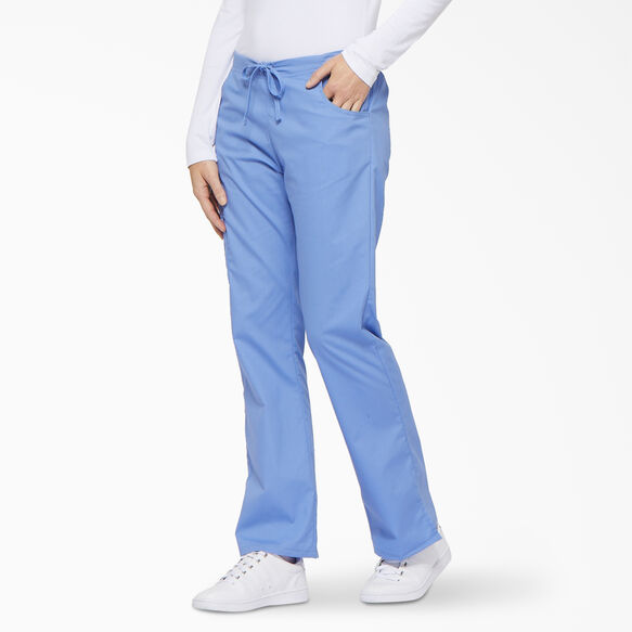 Women&#39;s EDS Signature Flare Leg Cargo Scrub Pants - Ceil Blue &#40;CBL&#41;