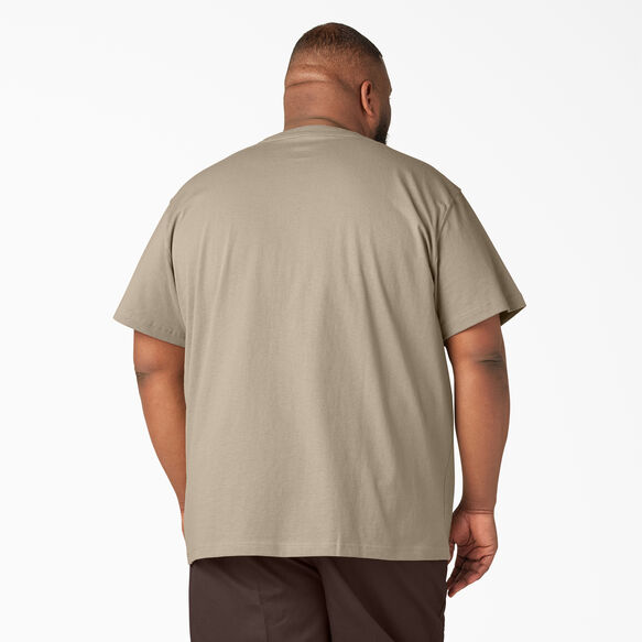 Heavyweight Short Sleeve Pocket T-Shirt - Desert Sand &#40;DS&#41;