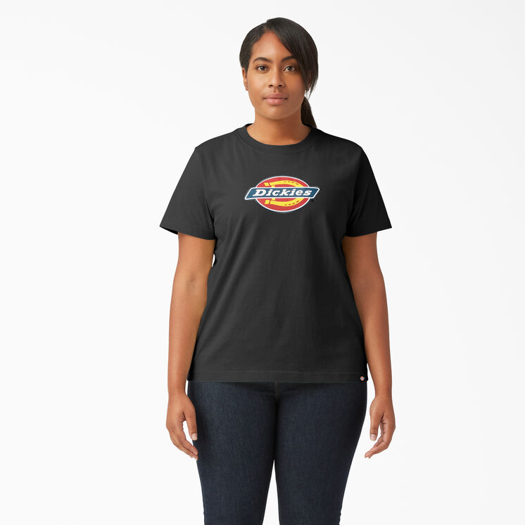 Women&#39;s Plus Logo Graphic T-Shirt - Black &#40;KBK&#41;