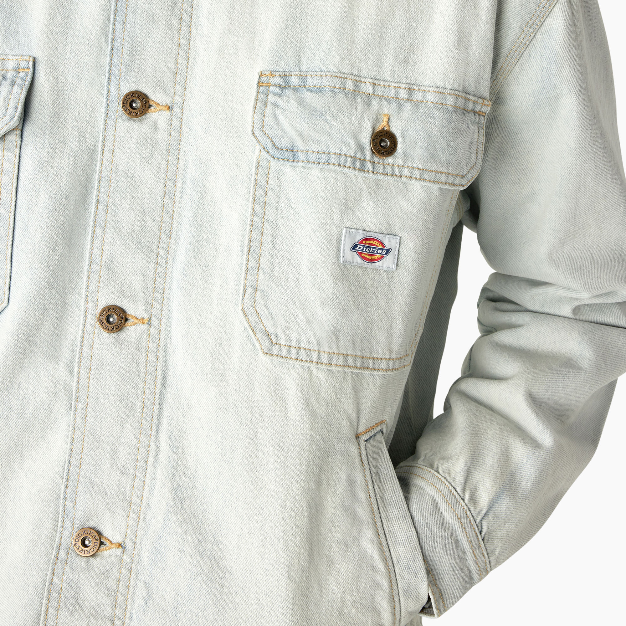 Dickies men's denim jacket on sale