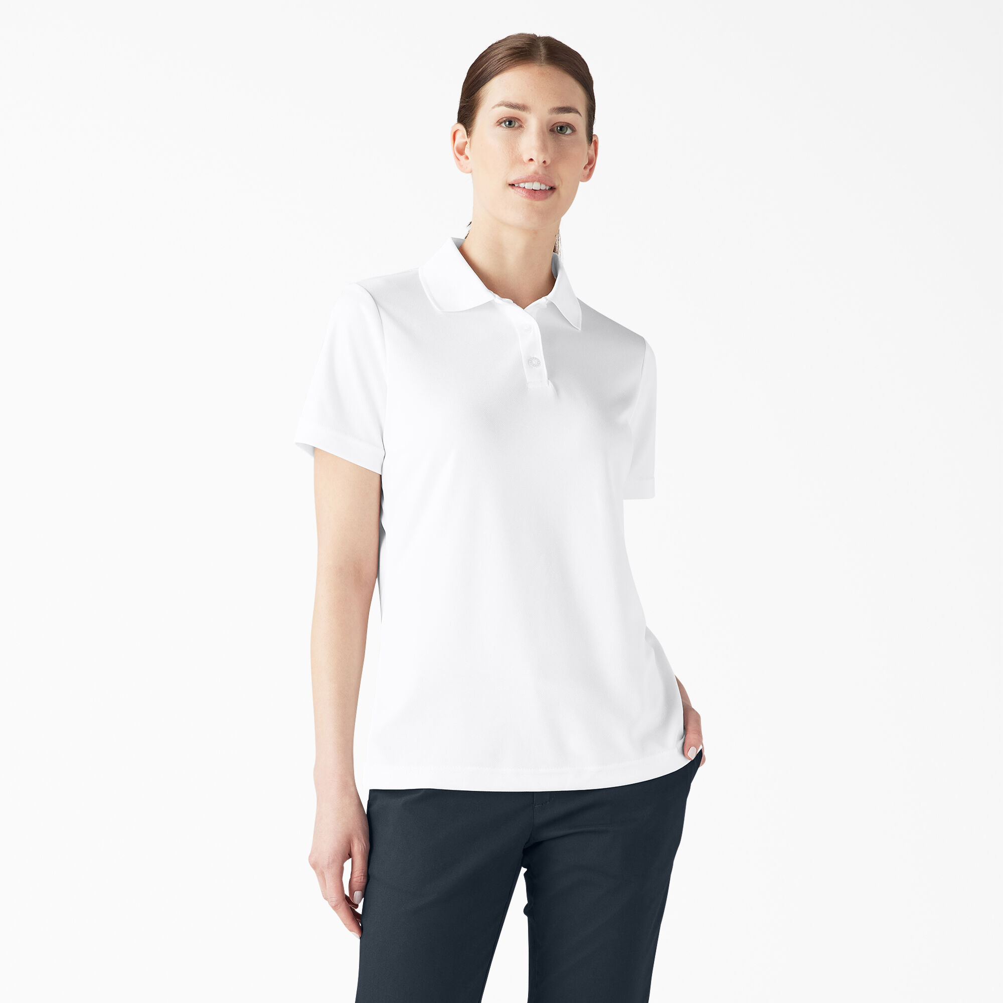 売れ筋商品|||ディッキーズ カットソー トップス レディース Culpeper Long-Sleeve Shirt - Women's White Women's Work Shirts & Tops - White | Dickies US