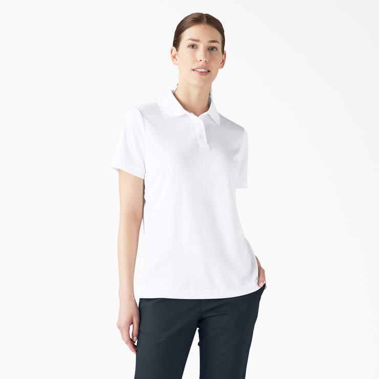 Women's Performance Polo Shirt - White (WH) image number 1