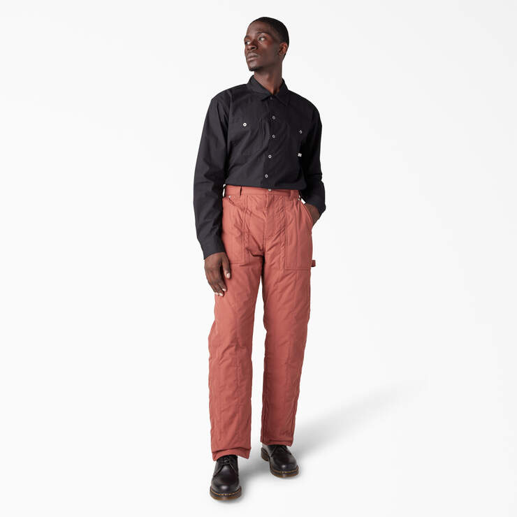 Dickies Premium Collection Quilted Utility Pants - Mahogany (NMY) image number 5
