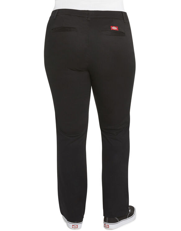 Dickies Girl Juniors&#39; Plus Worker Pants - Black &#40;BLK&#41;