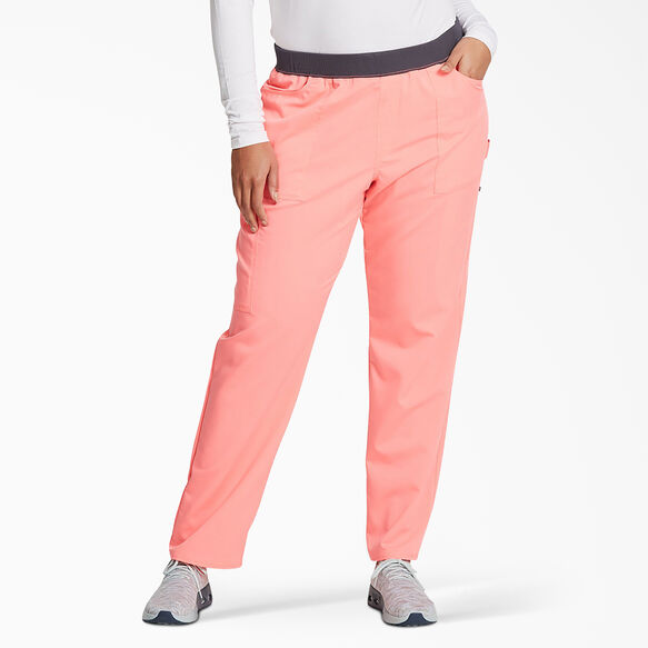 Women&#39;s Balance Tapered Leg Scrub Pants - Pink Flamingo &#40;FLA&#41;