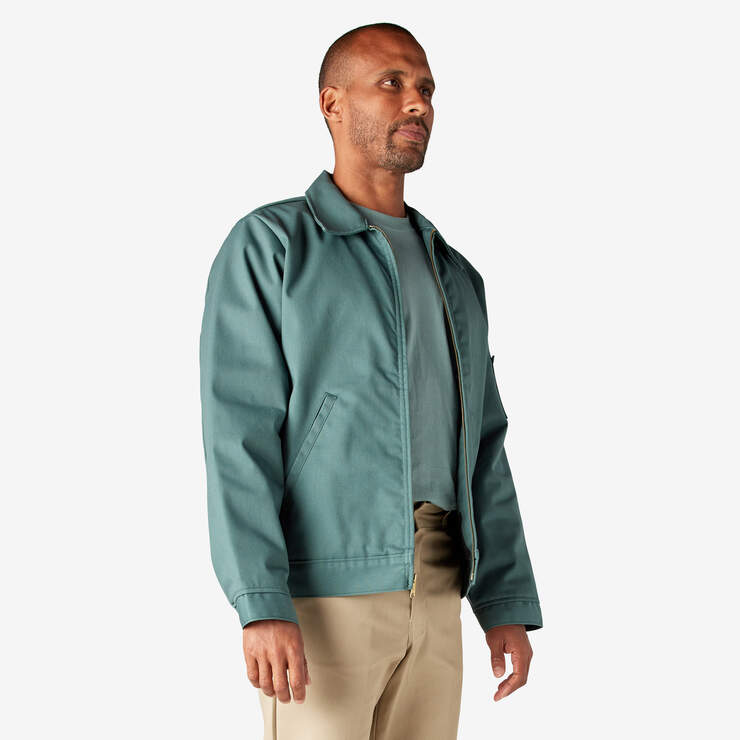 Insulated Eisenhower Jacket - Lincoln Green (LN) image number 4