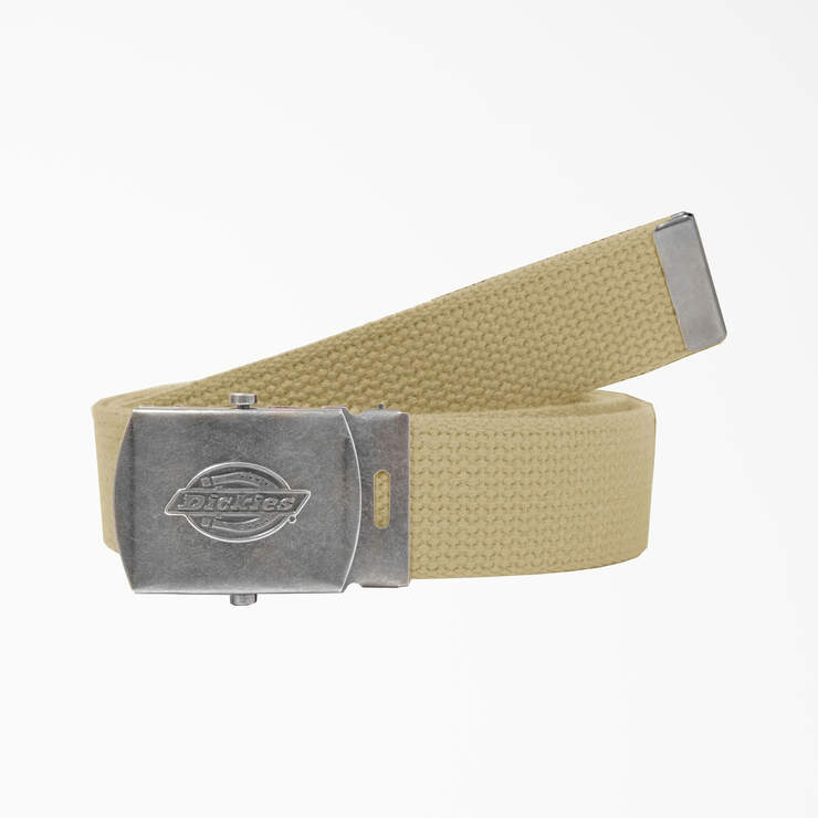 Military Buckle Web Belt - Khaki (KH) image number 1