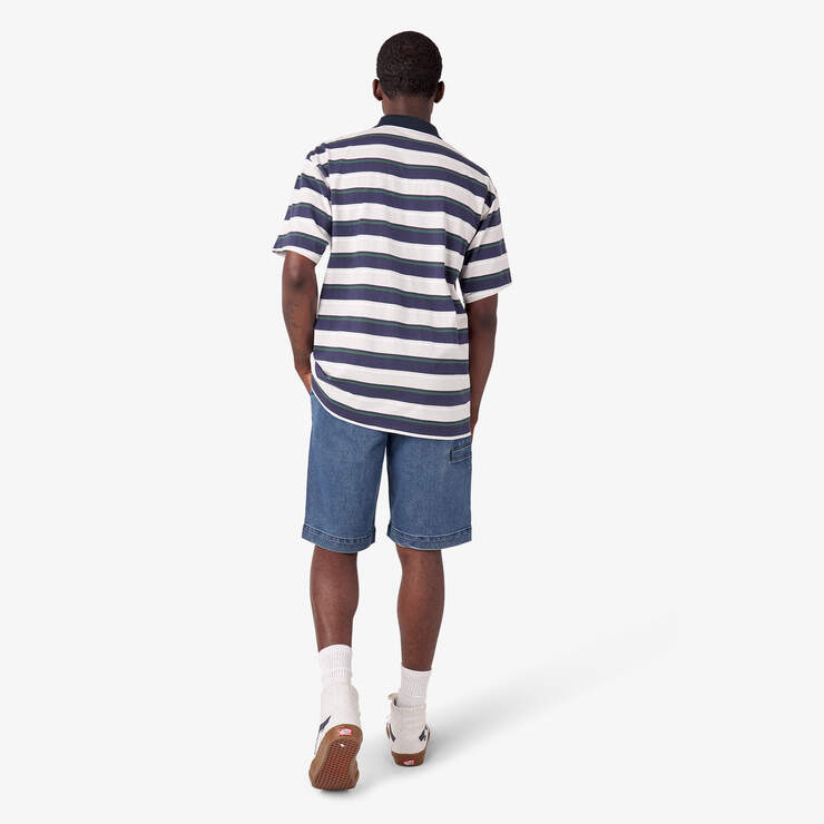 Guy Mariano Short Sleeve Polo Shirt - Guy Mariano Stripe (GMG) image number 6