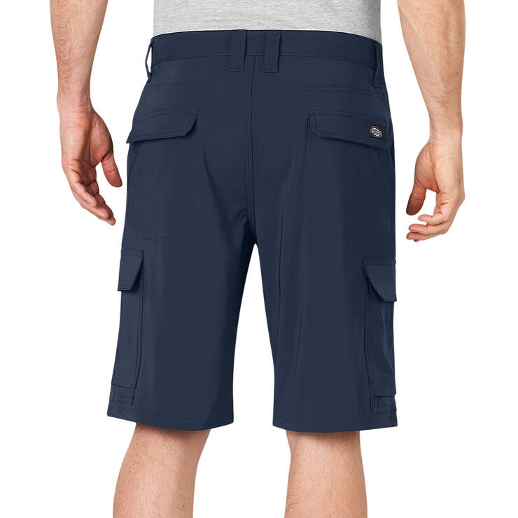 Performance Flex 11" Relaxed Fit Bi-Stretch Cargo Shorts - Dark Navy (DN) image number 2