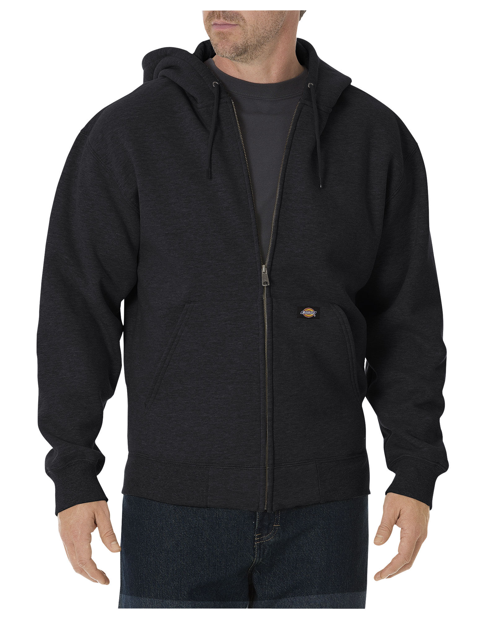 dickies zip up hoodie
