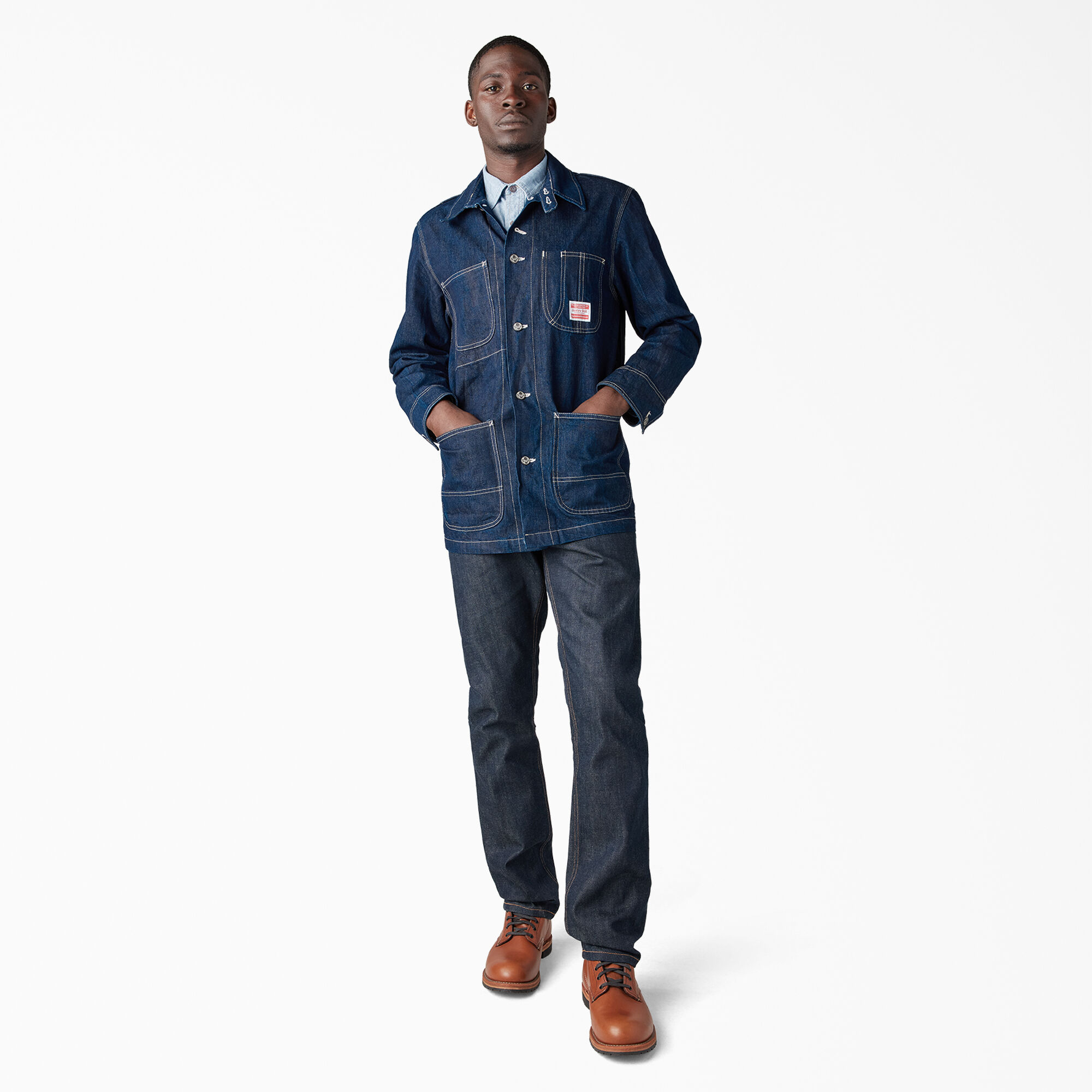 Cone White Oak Selvedge Denim Jacket by Dickies 1922 Dickies Dickies US