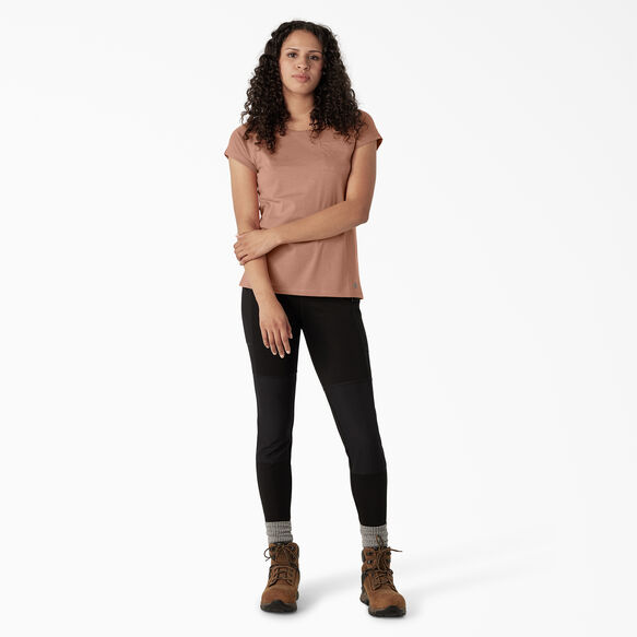 Women&#39;s Cooling Short Sleeve T-Shirt - Cork Single Dye Heather &#40;C2K&#41;