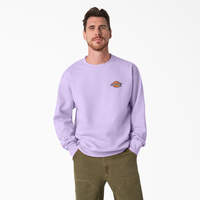 Fleece Embroidered Chest Logo Sweatshirt - Purple Rose (UR2)