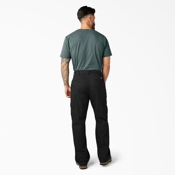 Loose Fit Cargo Pants - Rinsed Black &#40;RBK&#41;