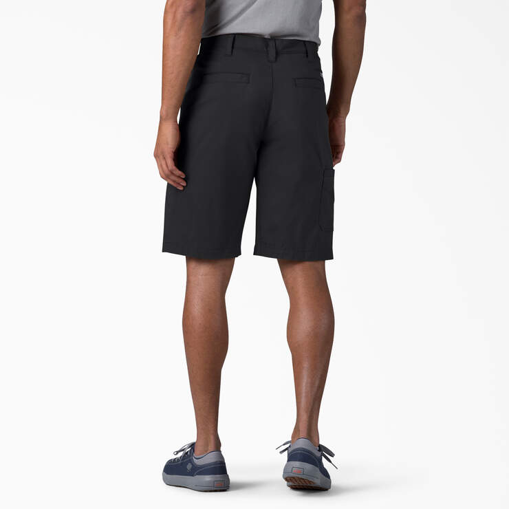 FLEX Cooling Regular Fit Utility Shorts, 11" - Black (BK) image number 2