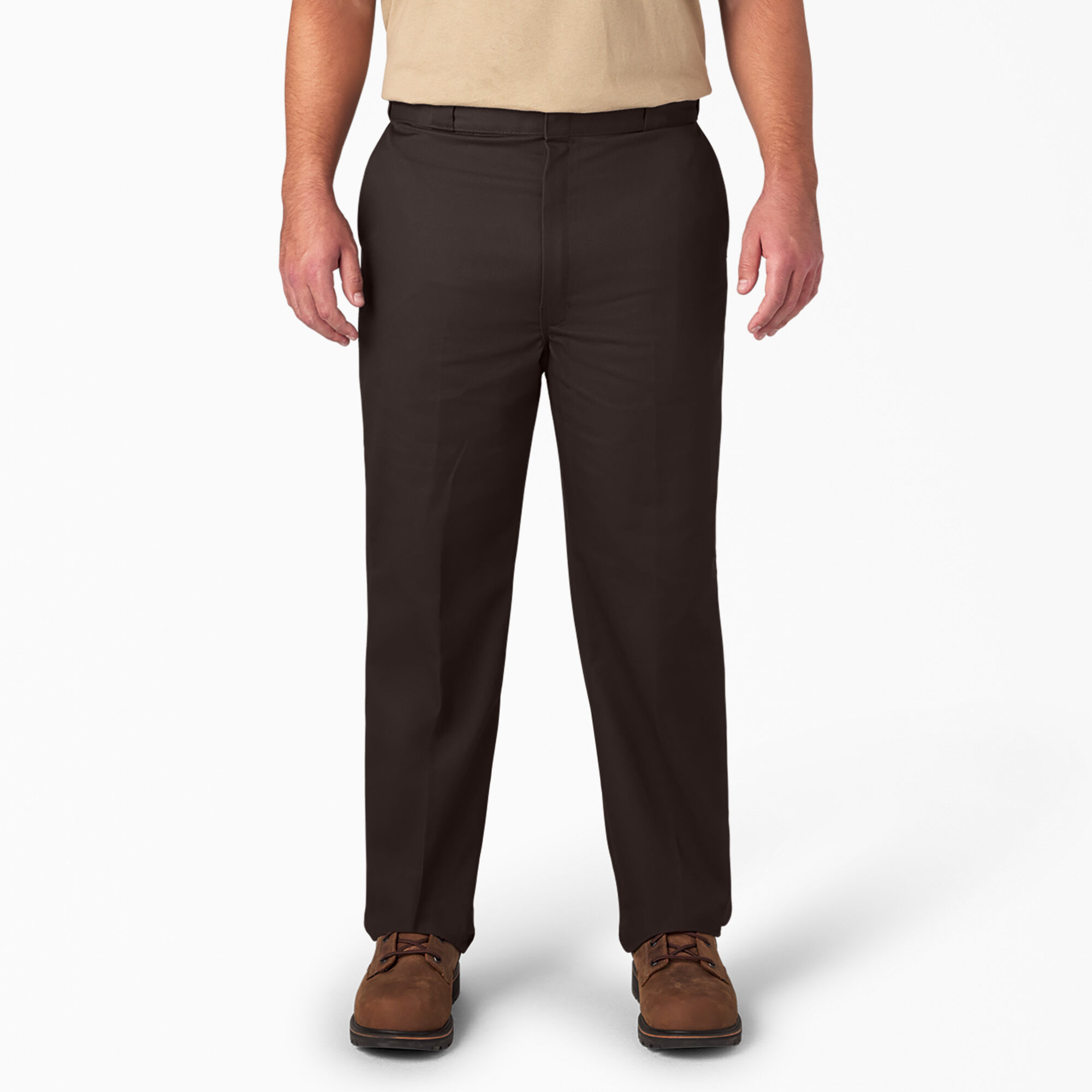 Men s Big Tall Cargo Work Pants Brown Dickies US
